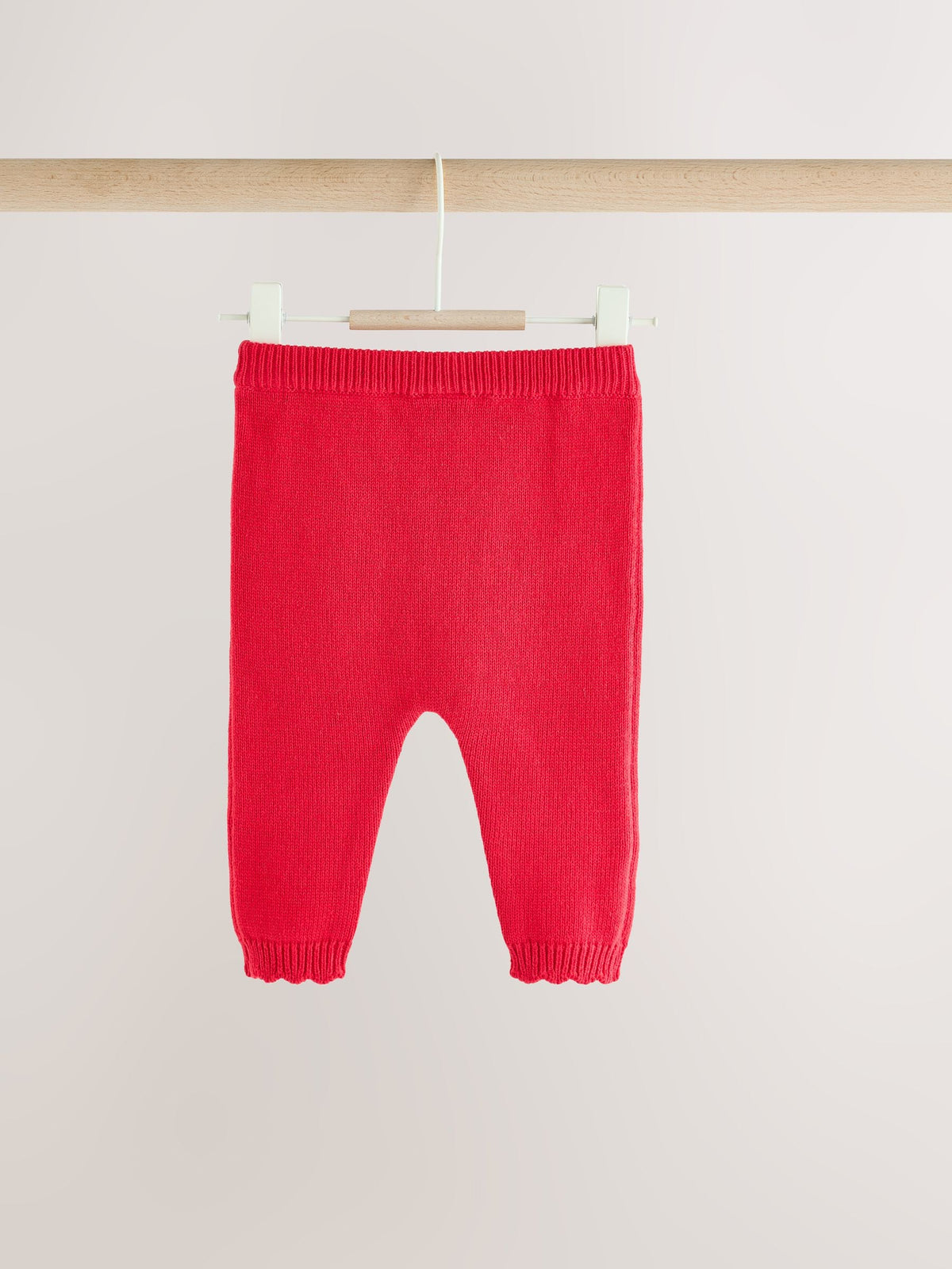 Dsiney Kidz - Red Frill Knitted Bow Baby Cardigan & Leggings Set 2 Piece (0mths-2yrs) image 6