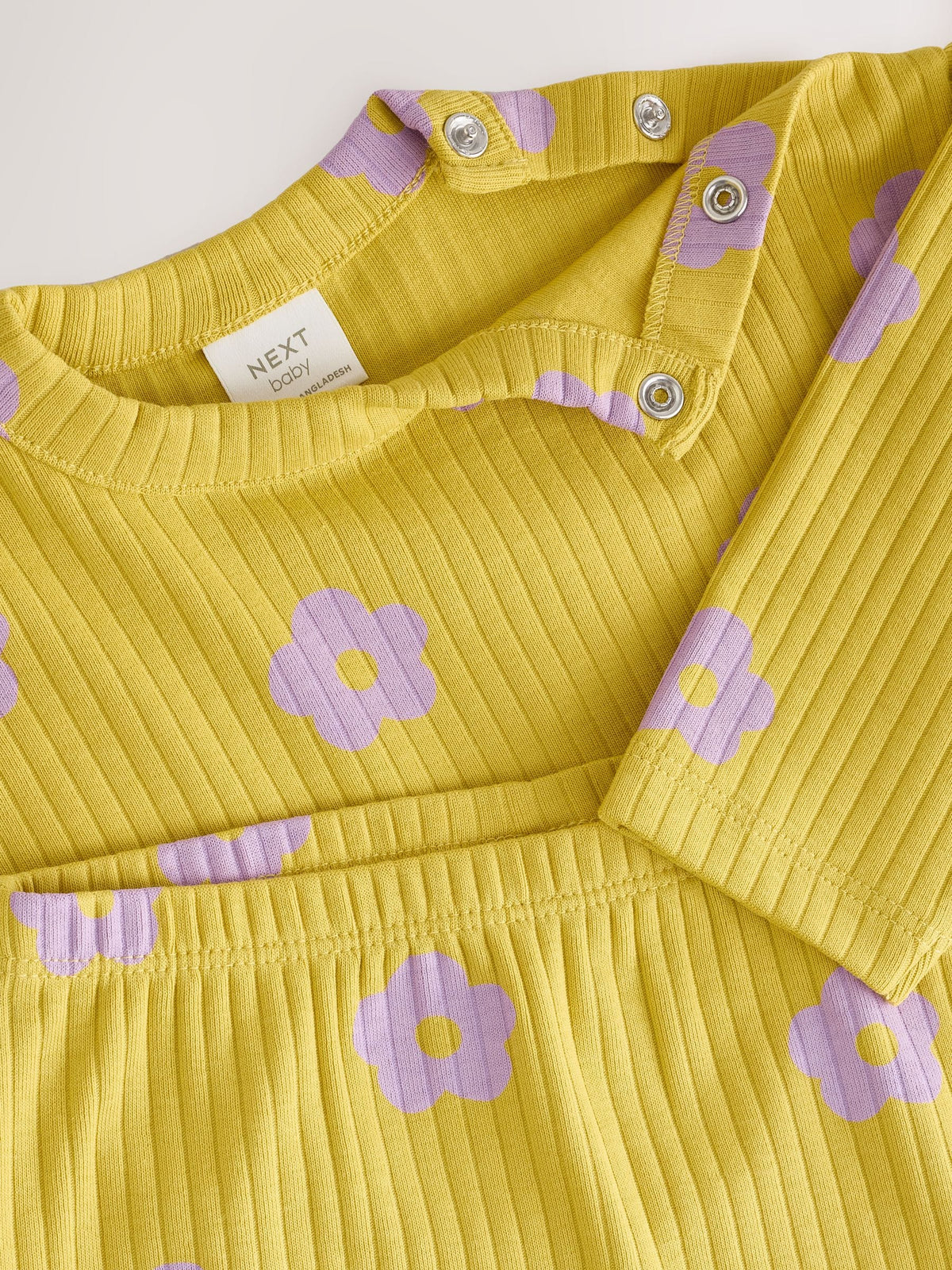 Brown / Purple Baby Long Sleeve Top And Leggings 6 Piece Set (0mths-2yrs) - image 12