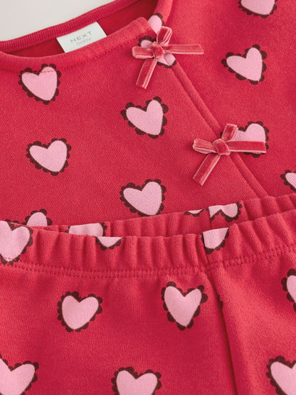 Red Heart Baby Sweat Top And Joggers Set 2 Piece (0mths-2yrs) - image 12