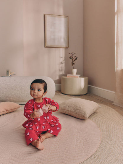 Red Heart Baby Sweat Top And Joggers Set 2 Piece (0mths-2yrs) - image 3