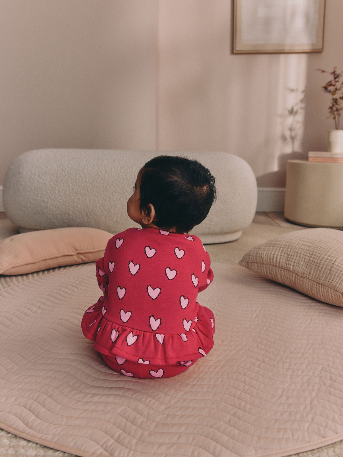 Red Heart Baby Sweat Top And Joggers Set 2 Piece (0mths-2yrs) - image 4