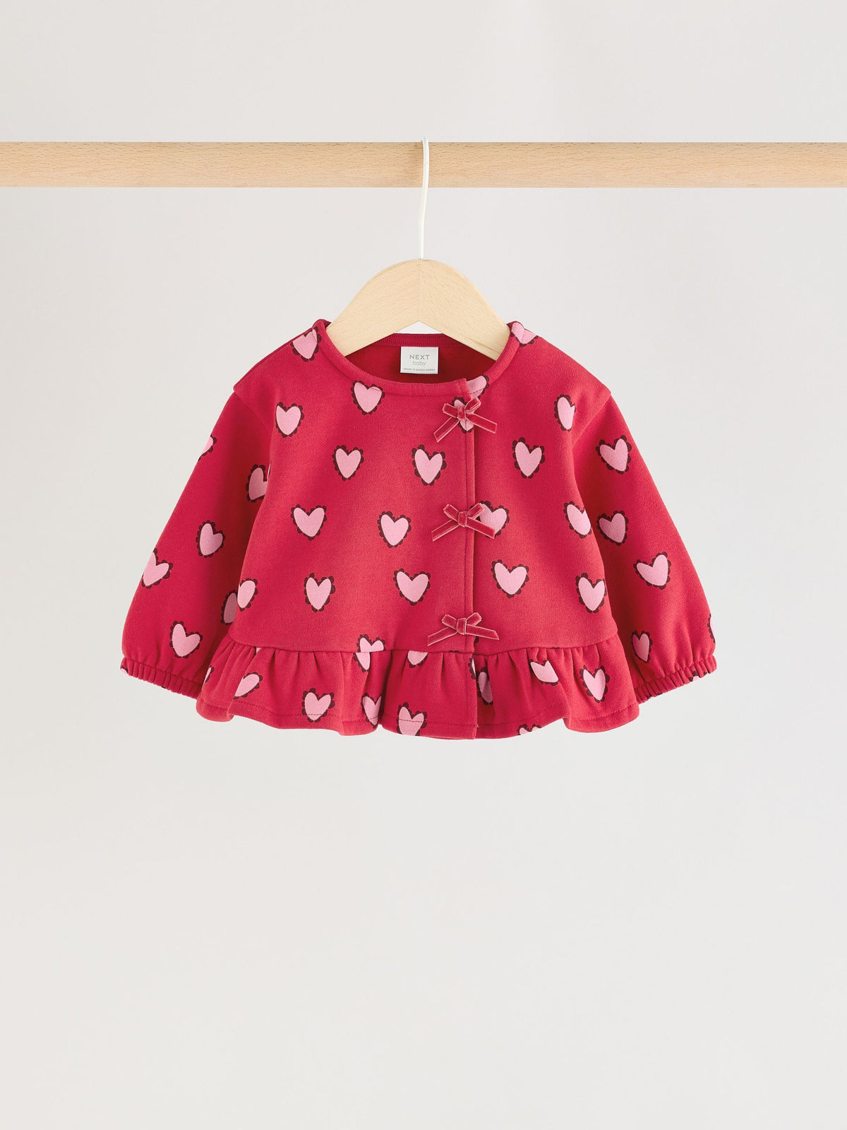 Red Heart Baby Sweat Top And Joggers Set 2 Piece (0mths-2yrs) - image 8