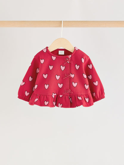 Red Heart Baby Sweat Top And Joggers Set 2 Piece (0mths-2yrs) - image 8