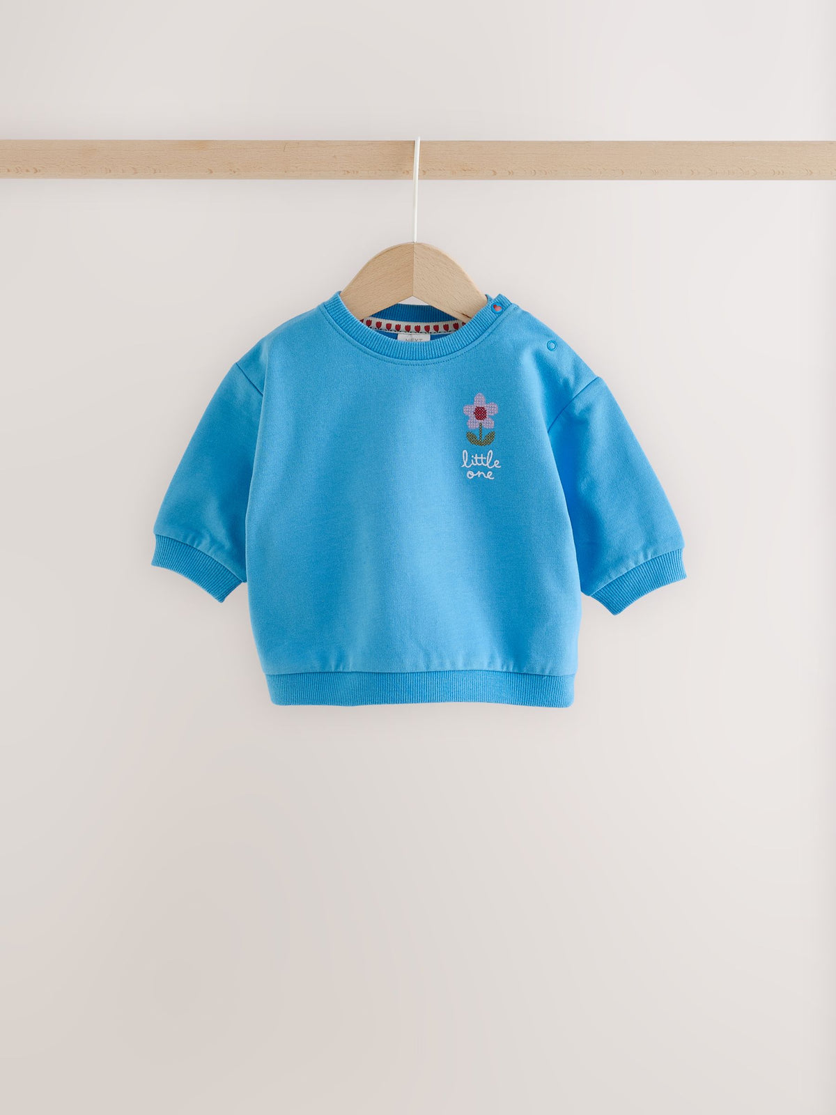 Blue Farmyard Character Baby Sweat Top And Wide Leggings 2 Piece Set (0mths-2yrs) - image 3