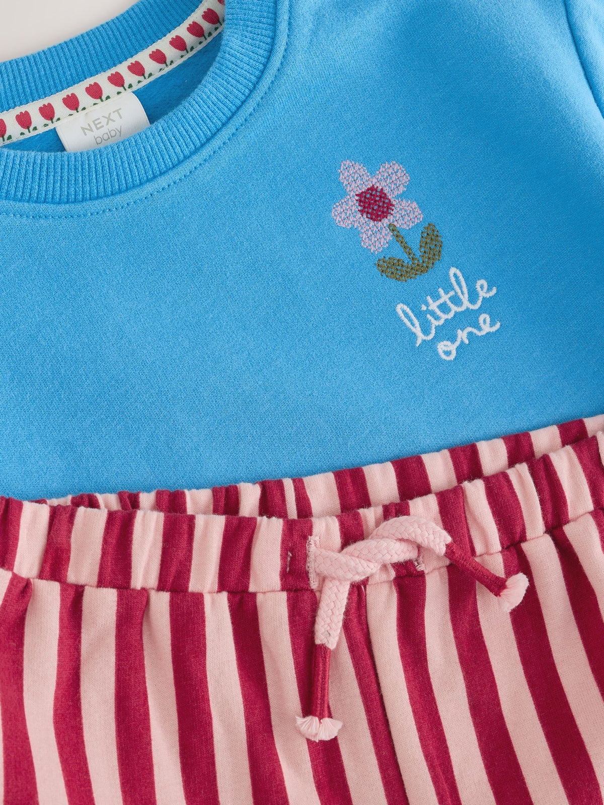Blue Farmyard Character Baby Sweat Top And Wide Leggings 2 Piece Set (0mths-2yrs) - image 7