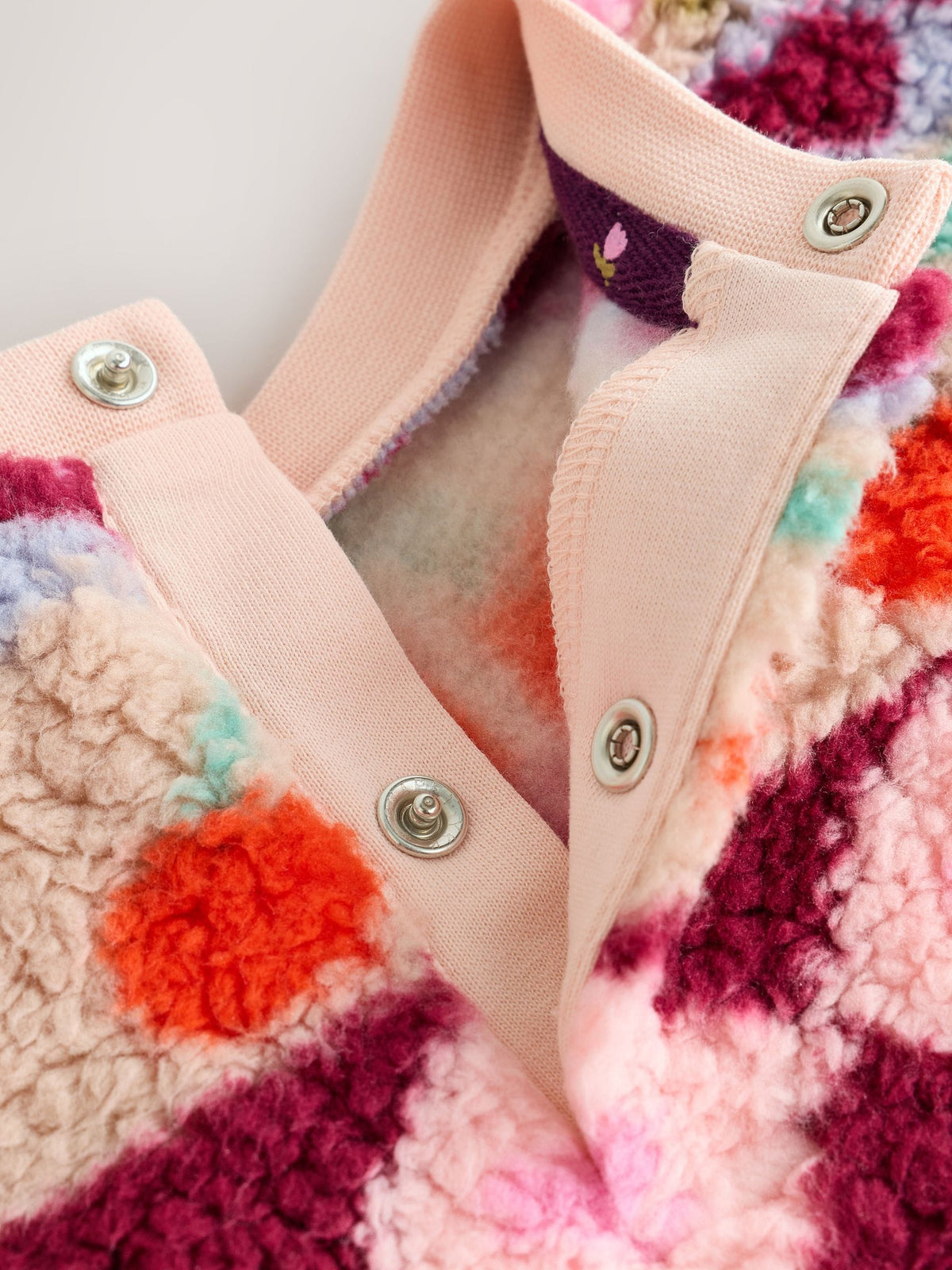 Pink Fairsle Printed Baby Fleece Sweater and Leggings Set 2 Piece (0mths-2yrs) - image 11