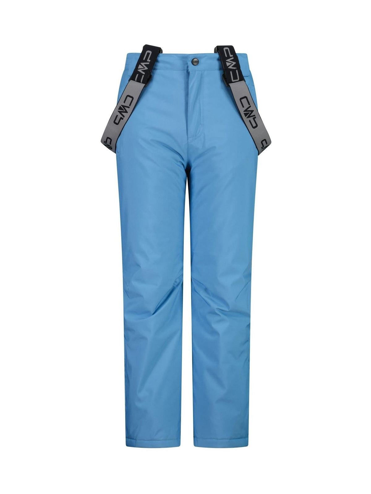 CMP Blue Technical Twill Waterproof Ski Salopette Trousers - image 1