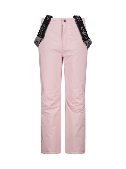 CMP Pink Technical Twill Waterproof Ski Salopette Trousers - image 1