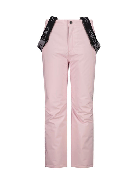 CMP Pink Technical Twill Waterproof Ski Salopette Trousers - image 1