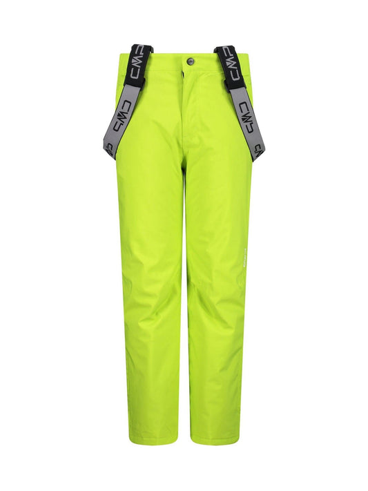 CMP Yellow Technical Twill Waterproof Ski Salopette Trousers - image 1