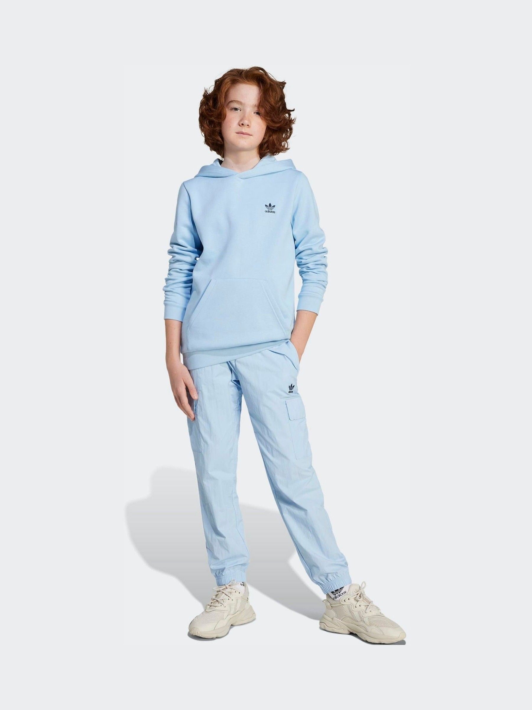 Dsiney Kidz - adidas Originals Sky Blue Blue French Terry Hoodie image 1