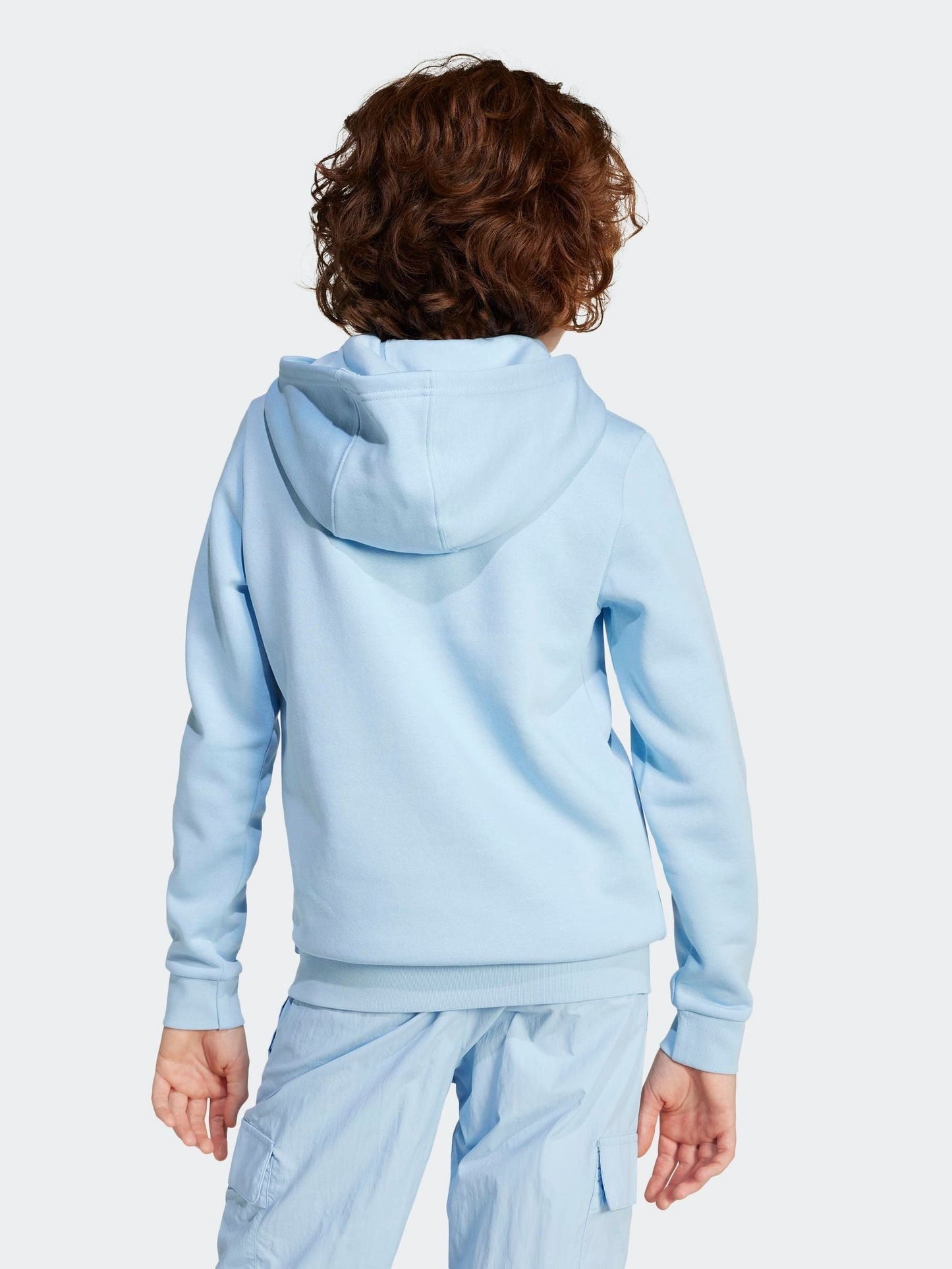 Dsiney Kidz - adidas Originals Sky Blue Blue French Terry Hoodie image 2
