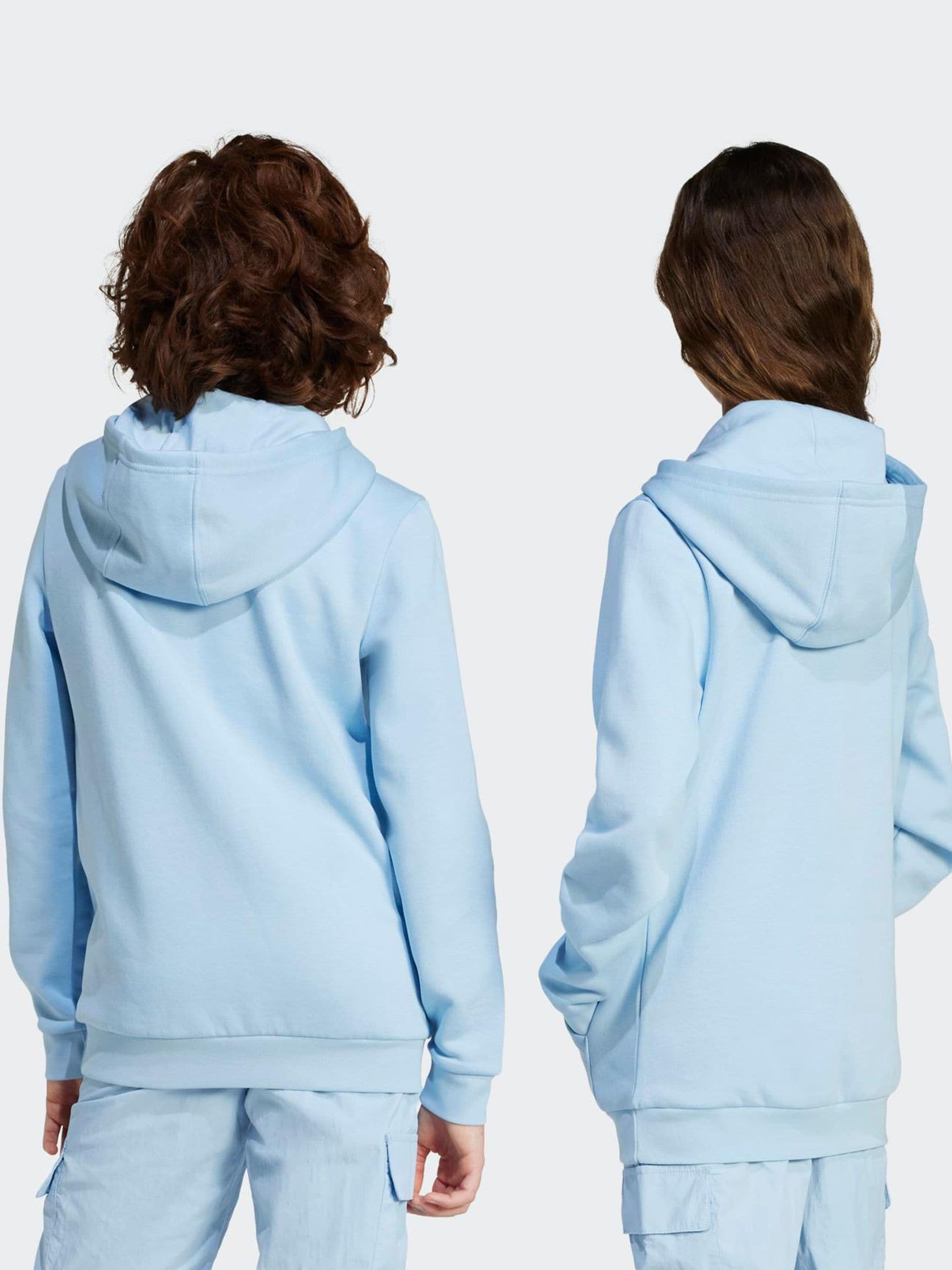Dsiney Kidz - adidas Originals Sky Blue Blue French Terry Hoodie image 5