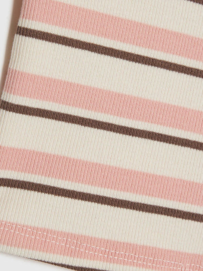 Dsiney Kidz - River Island Pink Stripe Baby T-Shirt image 4