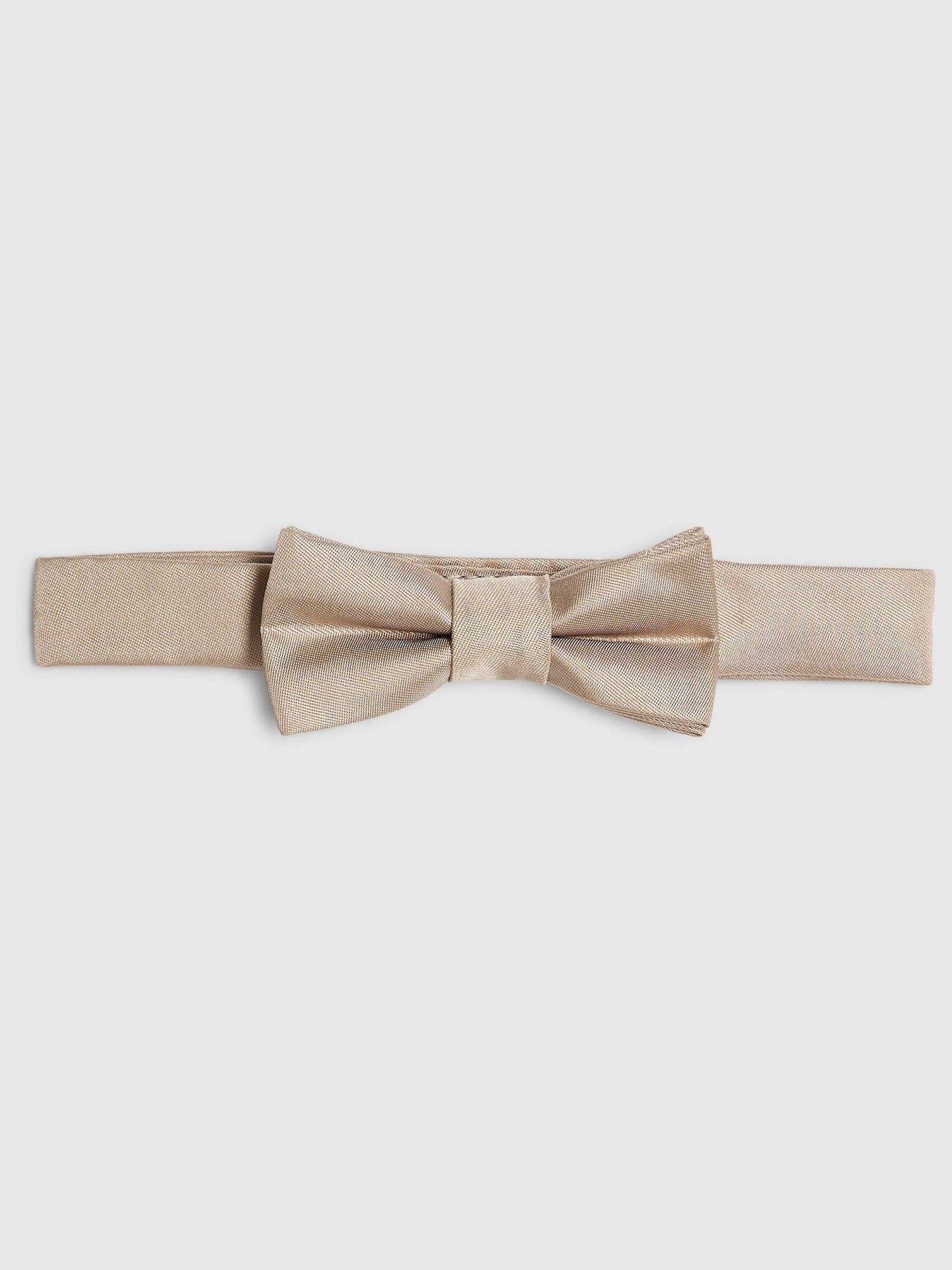 River Island Brown 4 Piece Tailored Waistcoat Shirt Bow Tie & Suit Trouser Set image 2