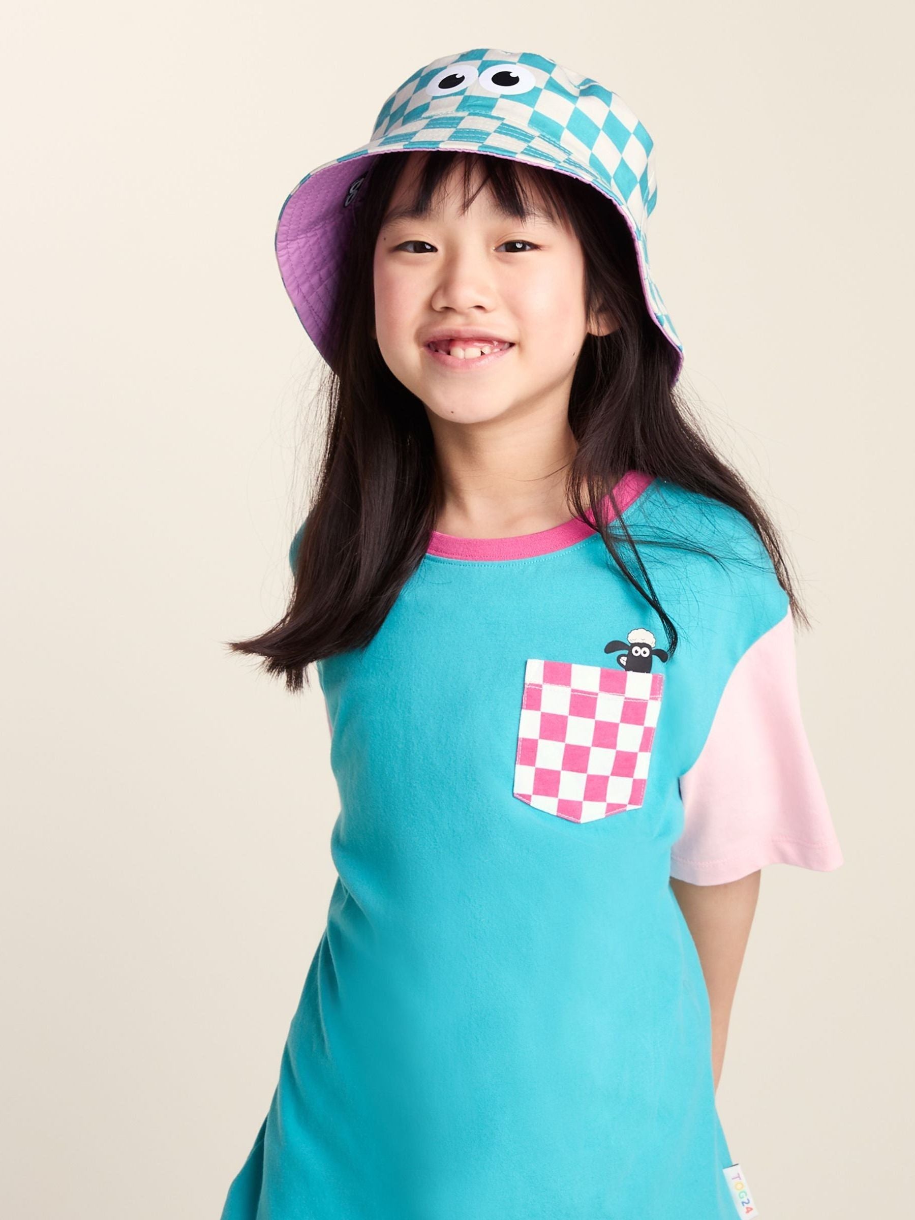 Tog 24 Light Green Balkhi Shaun The Sheep Bucket Hat image 1