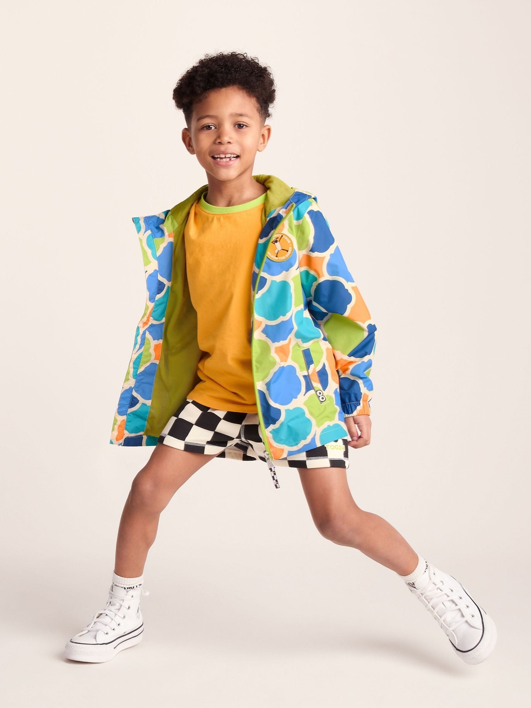 Dsiney Kidz - Tog 24 Green Cohampshire Shaun the Sheep Waterproof Jacket image 2