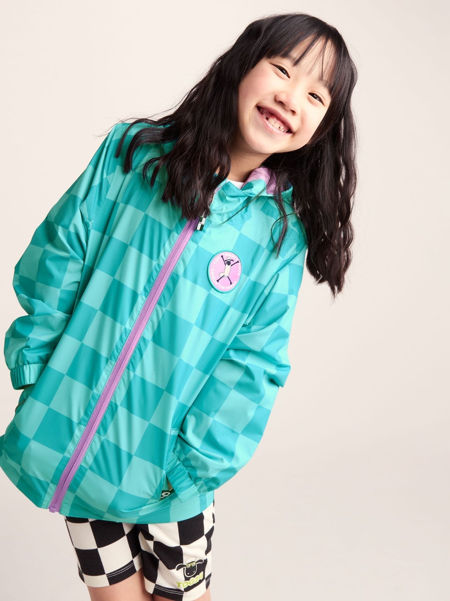 Dsiney Kidz - Tog 24 Dark Green Cohampshire Shaun the Sheep Waterproof Jacket image 1