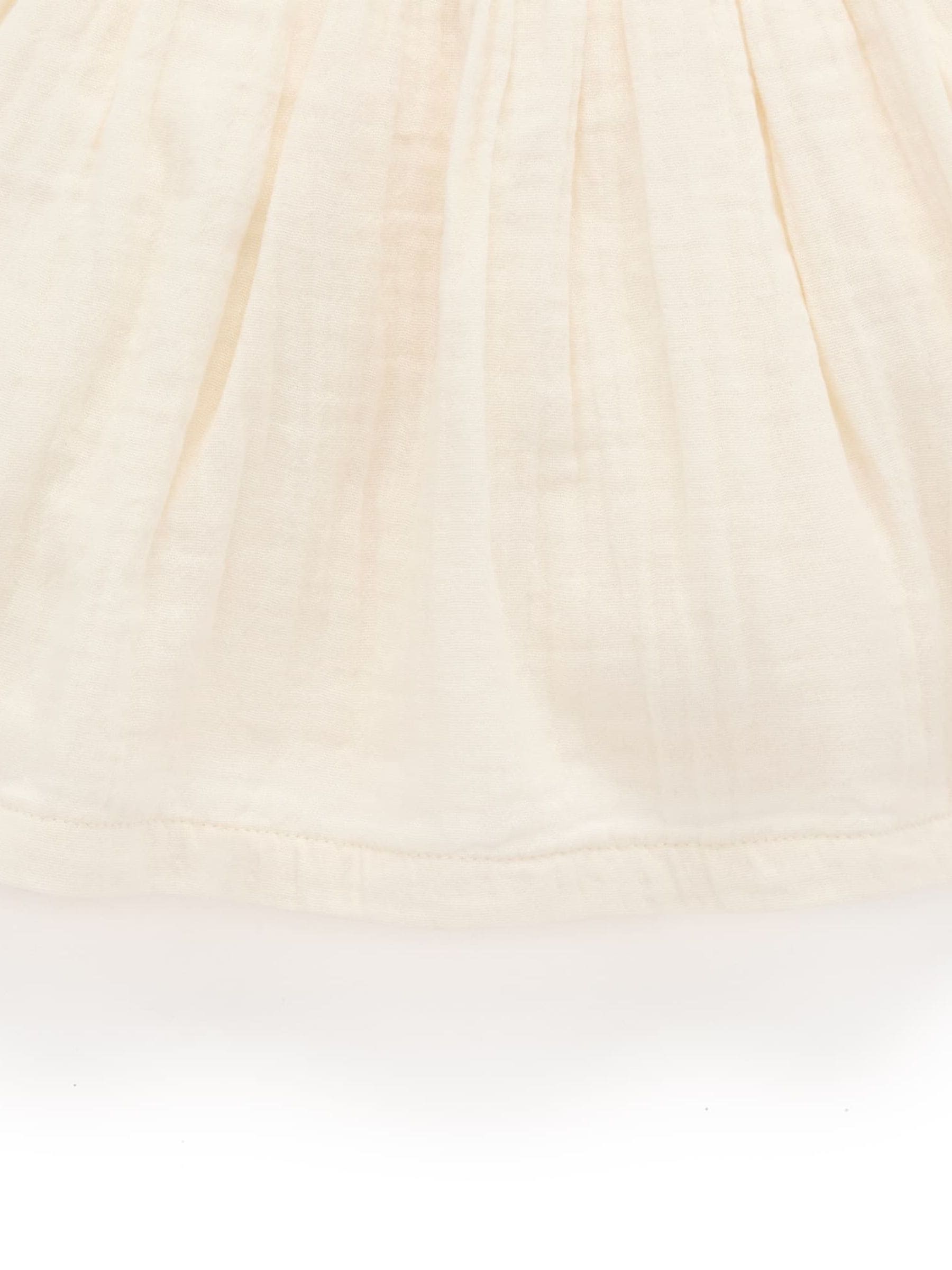 Purebaby White Embroidered Dress image 4