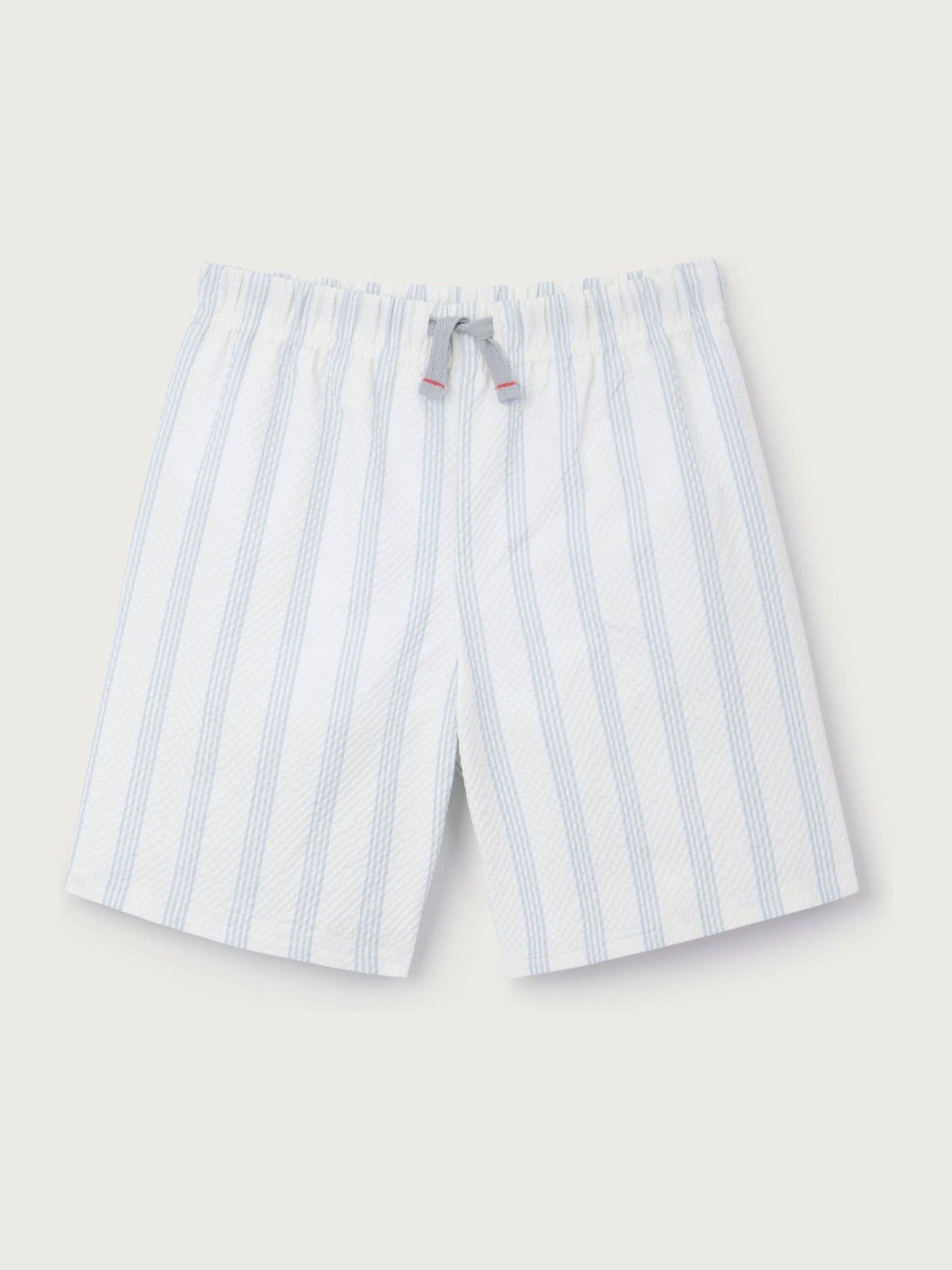 The White Company White Happy Crab Seersucker Swim Shorts image 1
