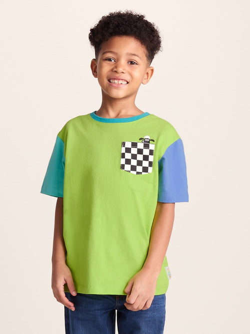 Tog 24 Light Green Ladoum Kids Shaun the Sheep T-Shirt image 1