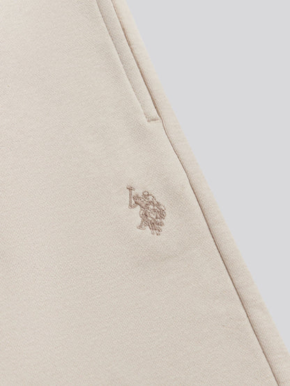 Dsiney Kidz - U.S. Polo Assn. Natural Double Horsemen Sweat Shorts image 3