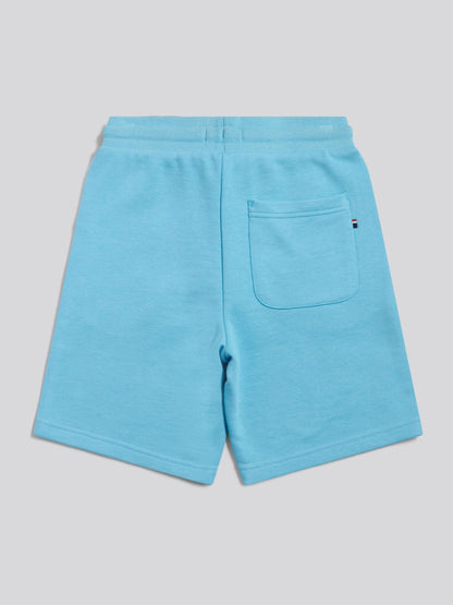 Dsiney Kidz - U.S. Polo Assn. Light Blue Double Horsemen Sweat Shorts image 2