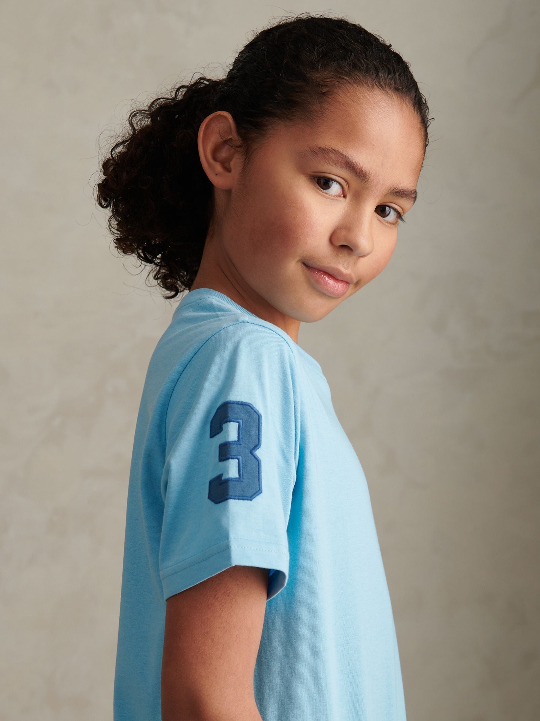 Dsiney Kidz - U.S. Polo Assn. Sky Blue Player 3 T-Shirt image 2