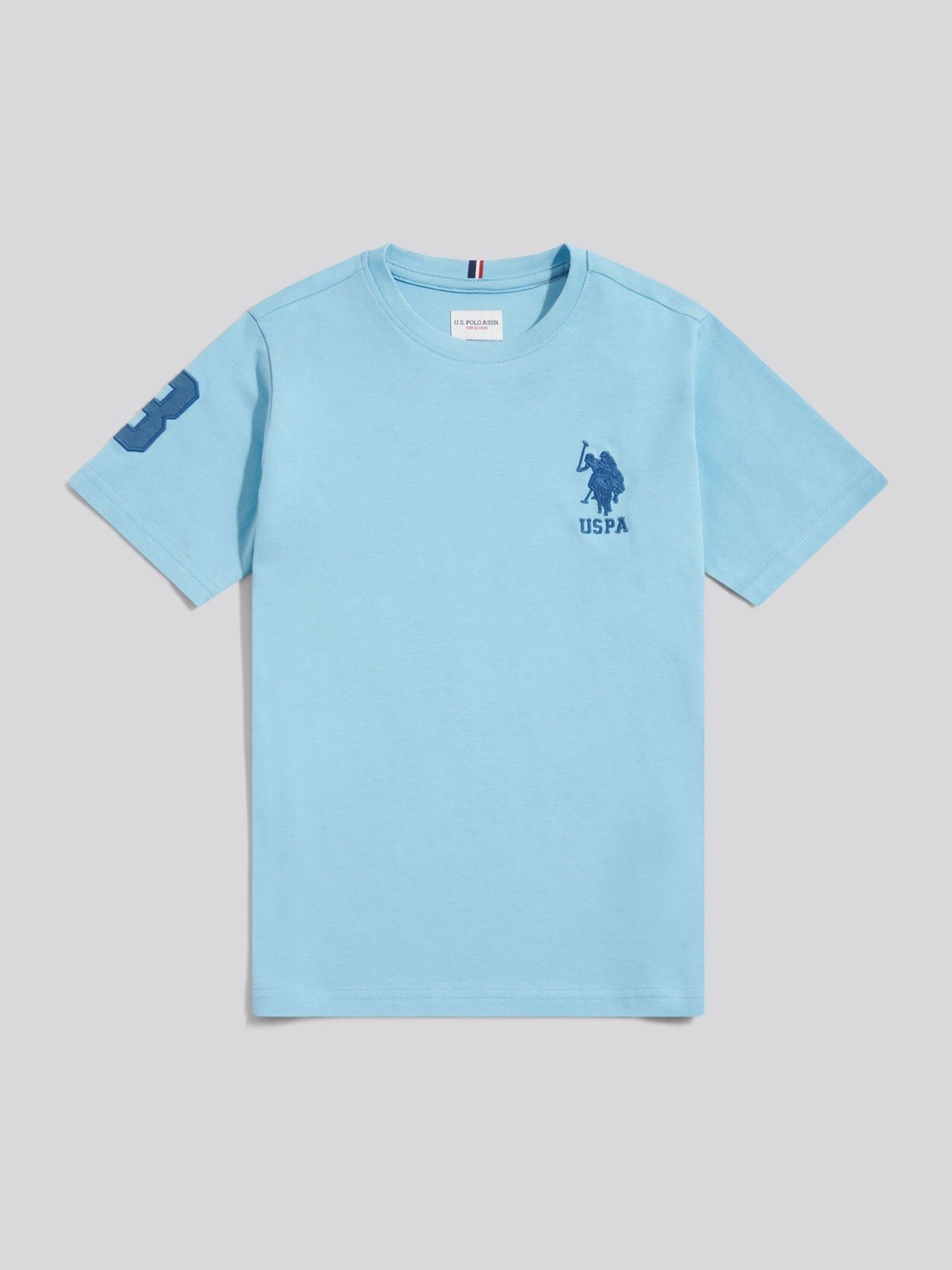 Dsiney Kidz - U.S. Polo Assn. Sky Blue Player 3 T-Shirt image 7