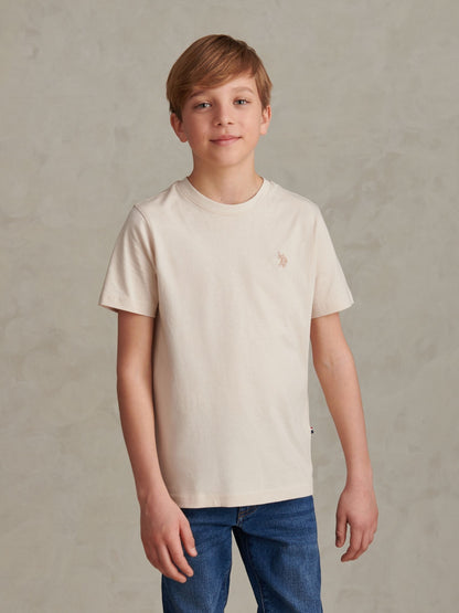 Dsiney Kidz - U.S. Polo Assn. Natural Texture Double Horsemen T-Shirt image 1