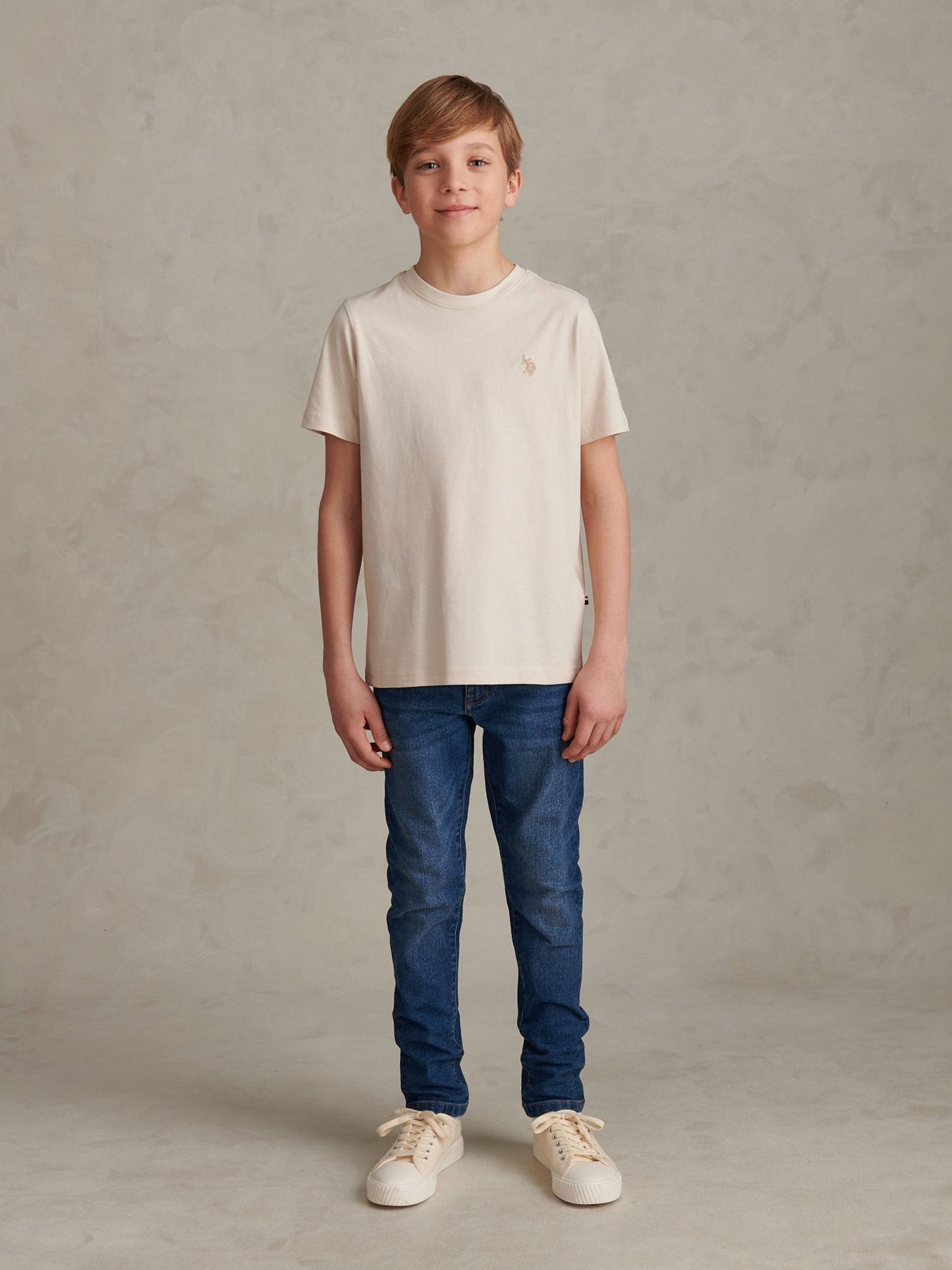 Dsiney Kidz - U.S. Polo Assn. Natural Texture Double Horsemen T-Shirt image 3