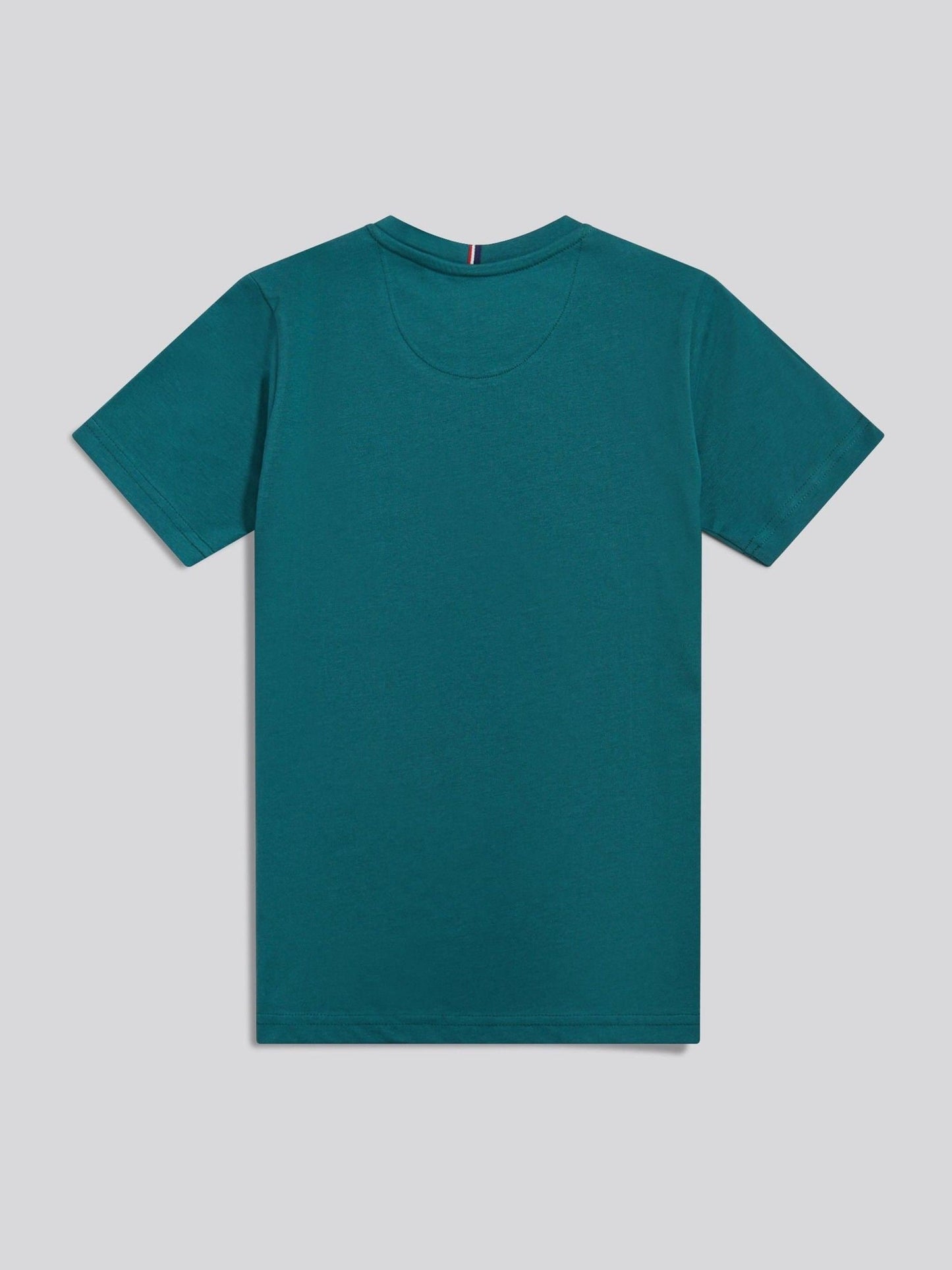 Dsiney Kidz - U.S. Polo Assn. Teal Texture Double Horsemen T-Shirt image 2