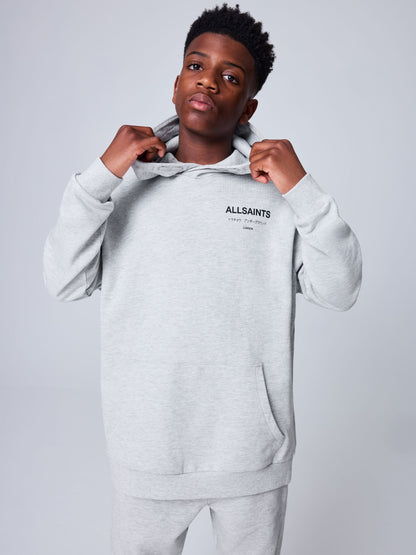 smALLSAINTS Grey Underground Oversized Pull-Over Hoodie - image 7