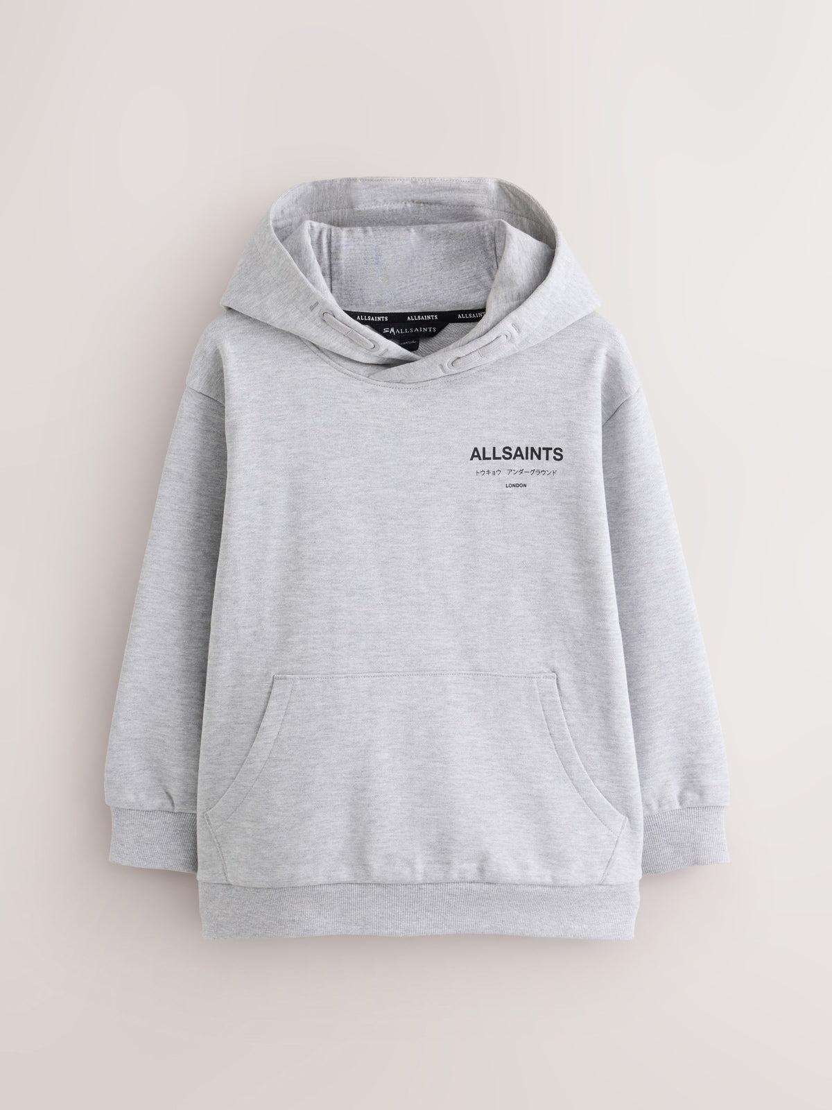 smALLSAINTS Grey Underground Oversized Pull-Over Hoodie - image 8
