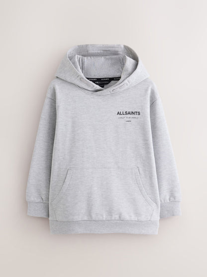 smALLSAINTS Grey Underground Oversized Pull-Over Hoodie - image 8