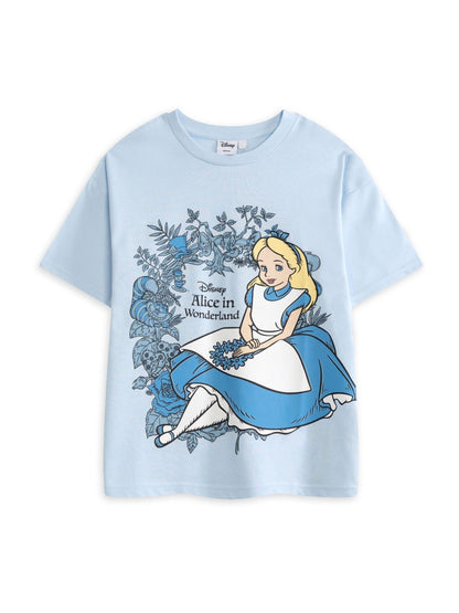Dsiney Kidz - Vanilla Underground Blue Alice In Wonderland Short Sleeved T-Shirt image 1