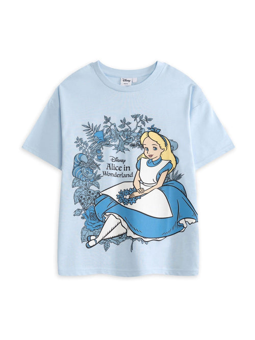 Dsiney Kidz - Vanilla Underground Blue Alice In Wonderland Short Sleeved T-Shirt image 1