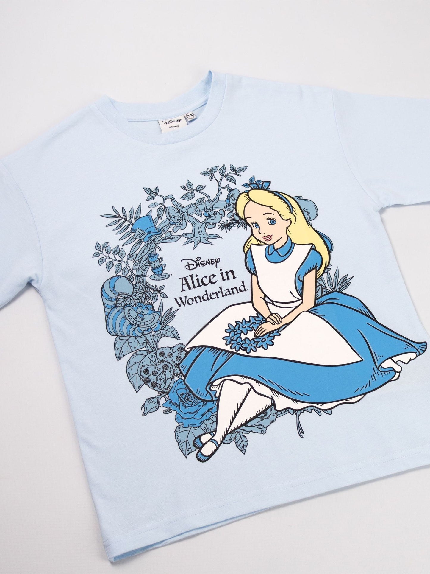 Dsiney Kidz - Vanilla Underground Blue Alice In Wonderland Short Sleeved T-Shirt image 3