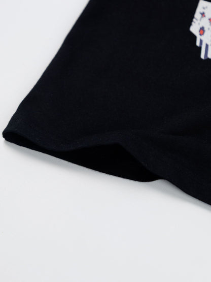 Dsiney Kidz - Vanilla Underground Black Minecraft Sprites Short Sleeved T-Shirt image 4