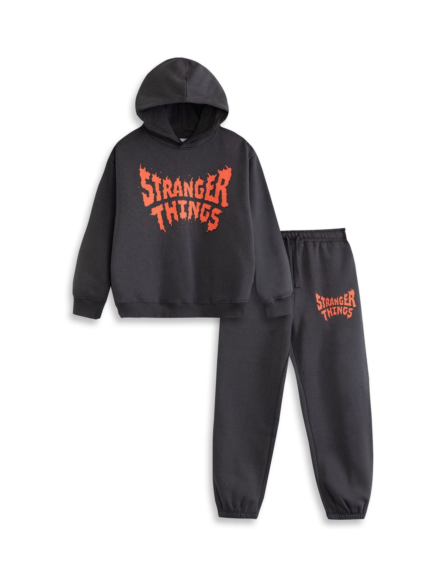 Dsiney Kidz - Vanilla Underground Grey Stranger Things Sweatshirt and Joggers Set image 1
