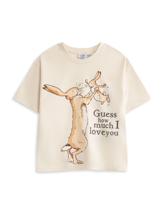 Vanilla Underground Cream Guess How Much I Love You Short Sleeved T-Shirt image 1