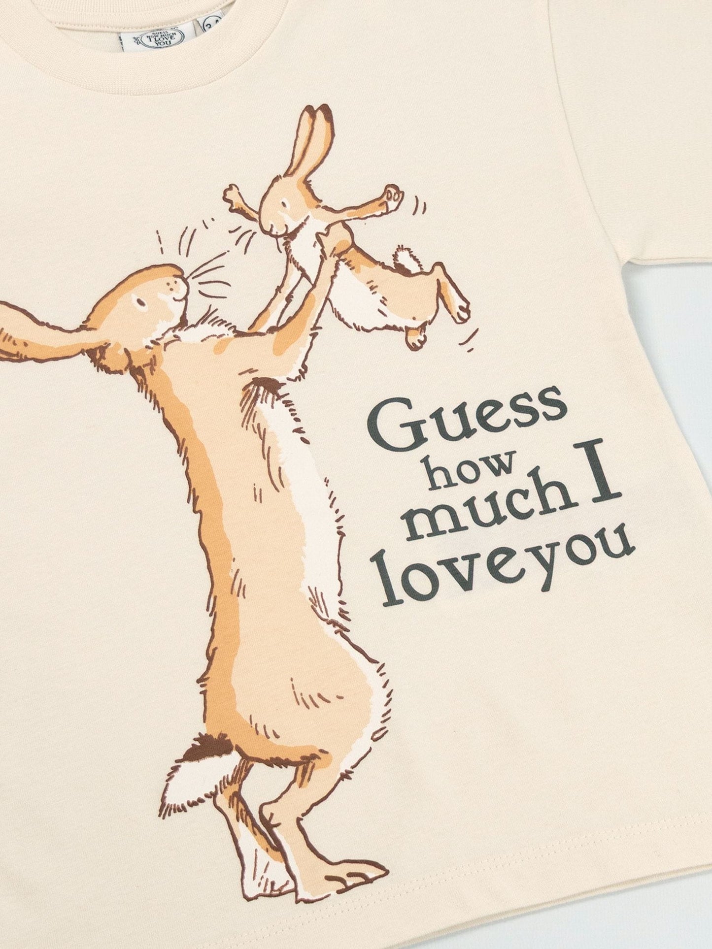 Vanilla Underground Cream Guess How Much I Love You Short Sleeved T-Shirt image 4