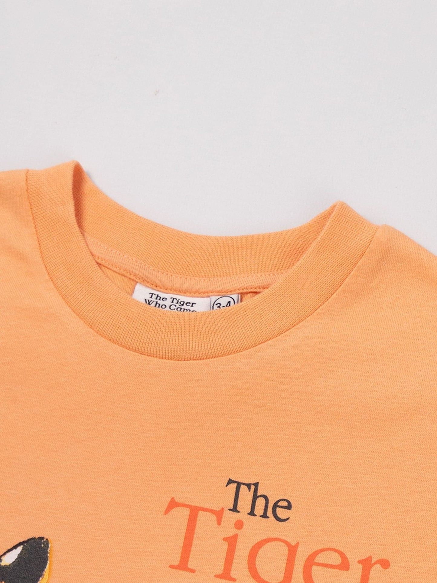 Vanilla Underground Orange The Tiger Who Came To Tea Short Sleeved T-Shirt image 5