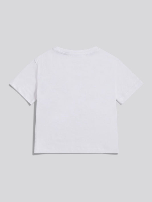 Dsiney Kidz - Juicy Couture White Cropped Slogan T-Shirt image 2