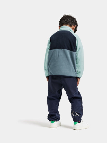 Dsiney Kidz - Didriksons Light Blue Monte Half Button Fleece image 3