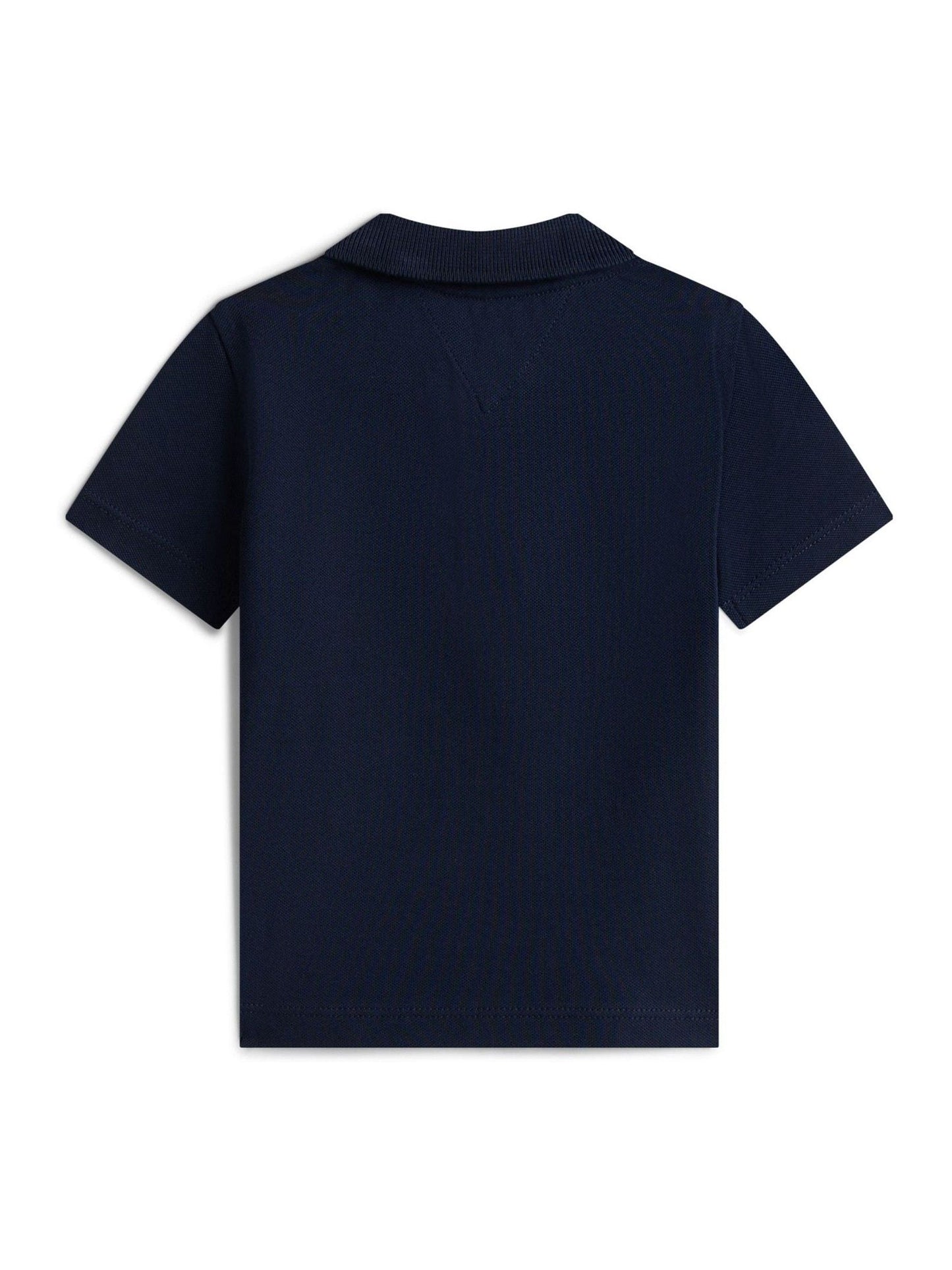 Dsiney Kidz - Tommy Hilfiger Navy Essential Regular Fit Pique Polo Shirt image 2