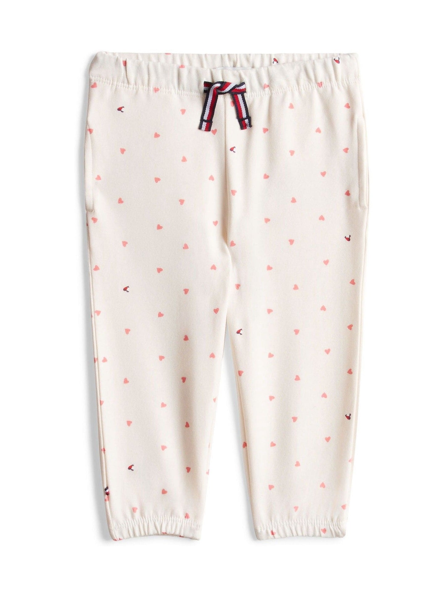 Tommy Hilfiger Cream Print Drawstring Joggers image 1