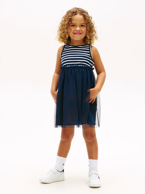 Tommy Hilfiger Blue Tulle Dress image 1