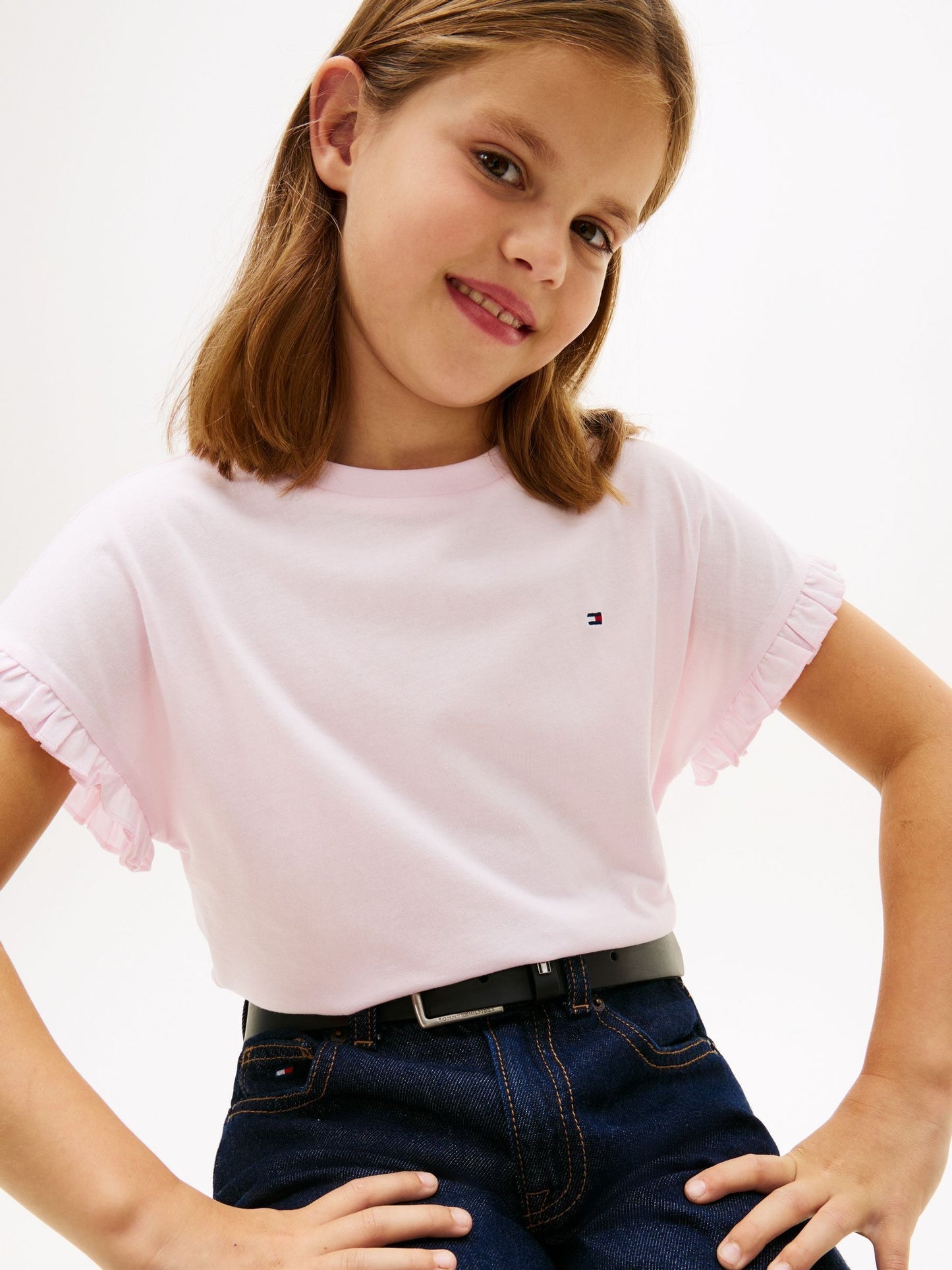 Tommy Hilfiger Pink Short Sleeve Top image 4