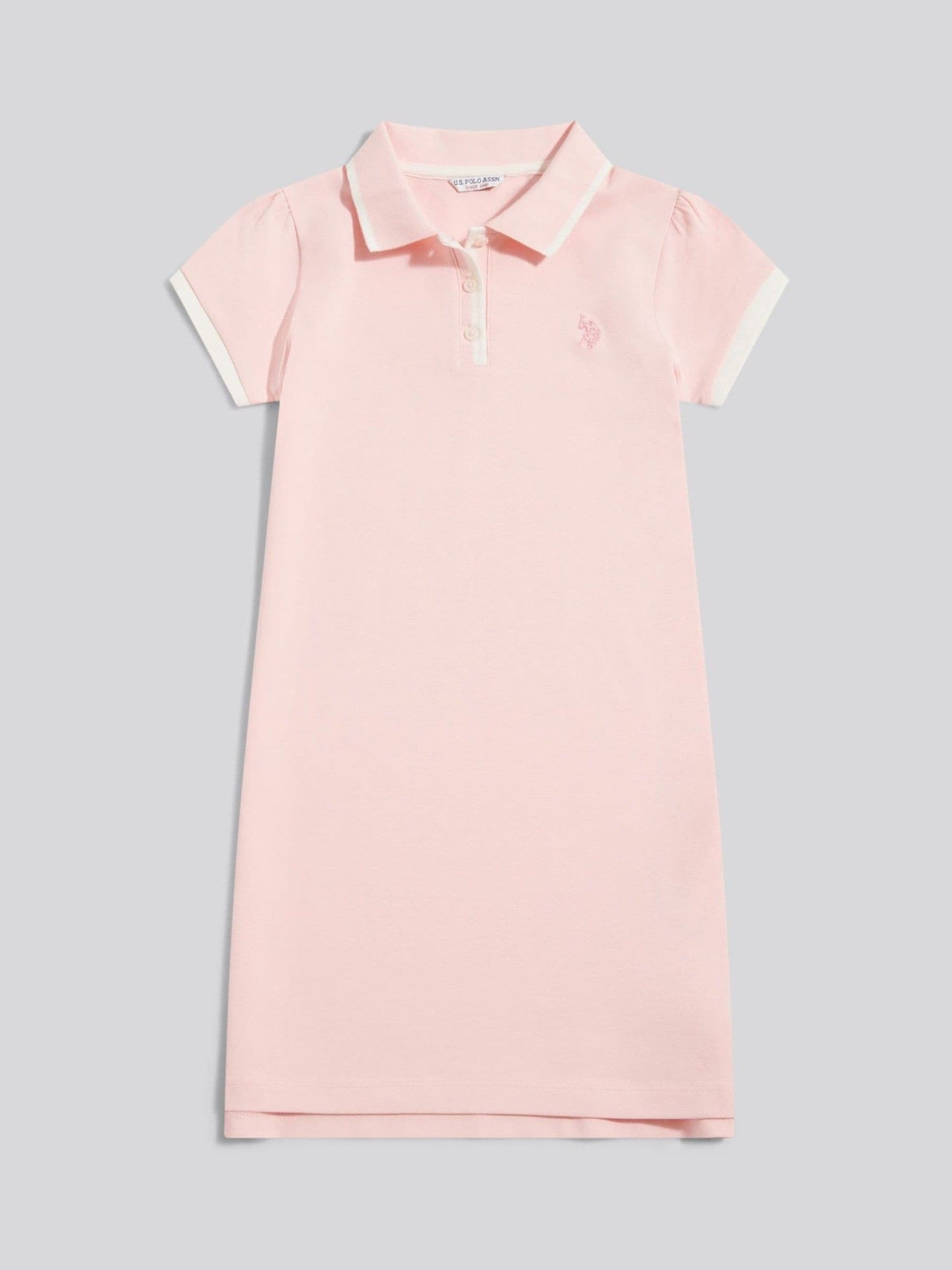 U.S. Polo Assn Pink Cap Sleeve Polo Dress image 1
